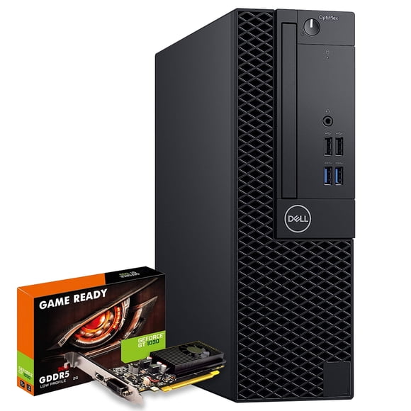 Gaming PC Desktop Dell Optiplex 3060 SFF Computer | Hexa Core i5 Processor Up to 4.1GHz | 16GB RAM 1TB SSD | HDMI Bluetooth | GeForce GT1030 2GB DDR5 | Type C Port | Win 11 Pro -64 bit- A Grade