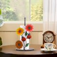 thumbnail image 4 of Piwvid Summer Spring Sunflower Paper Towel Holder Floral Kitchen Decor Flower Paper Holder Stand Home Decorations Tissue Holder Farmhouse Towel Stand for Countertop, 4 of 7