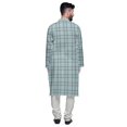 thumbnail image 3 of Atasi Printed Ethnic Kurta Pajama Set Summer Party Wear Kurta Pyjama For Men, 3 of 4