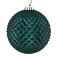 thumbnail image 1 of Vickerman N188462D Boule de Durian Pailletée Bleu Mer de 2,75 Po, 12 par Sac, 1 of 3