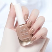 RKSTN Gel Nail Polish New Tear Off Water Based Nail Polish Tasteless No Bake Quick Drying Transparent And Bright Oil Student Peelable Nail Polish 10ml Quick Dry Nail Polish