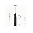 thumbnail image 2 of Horivan Multi-Functional Egg Beater Handheld Whisk Milk Frother For Eggs Coffee Cream Mixing, 2 of 5