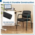 thumbnail image 4 of Costway Waiting Room Chair No Wheels Set of 2 with Integrated Armrests  for Reception, 4 of 6