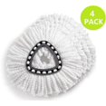 thumbnail image 3 of 6 Pack Mop Replacement Heads for Spin Mop, Microfiber Spin Mop Refills, Easy Cleaning Mop Head Replacement, 3 of 9
