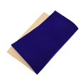 thumbnail image 1 of Sticky Back Self Adhesive Sheet Velvet Velour Fabric Art Craft Sticker Blue, 1 of 9