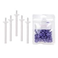 thumbnail image 4 of Xuanheng 1Bag Depilatory ing Beads Hair Removal Set & 5x Applicator Lavender, 4 of 8