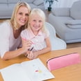 thumbnail image 4 of Pink Students Simple Oxford Cloth Pencil Bag Large Capacity Stationery Organizer Compact Opening Design Pink School Supply, 4 of 7