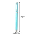 thumbnail image 3 of Light Blue Student Exam Pen 0.5Mm Press Type Gel Ink Pen Quick Drying Writing Pen Set Of 1 Light Blue Ink Pen For School Office Note Taking Smooth Writing Comfort Grip Design 20G Lightweig, 3 of 3