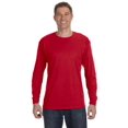 thumbnail image 1 of Gildan T-Shirt Homme à Manches Longues en Coton Lourd 5.3 oz. Rouge Petit, 1 of 1