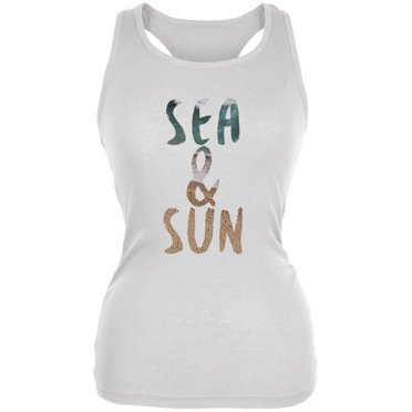Débardeur Doux Juniors Blanc Plage Été Mer & Soleil