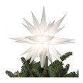 thumbnail image 2 of Keystone Holiday 12 Inch Prelit LED Christmas Holiday Star Tree Topper, White, 2 of 2