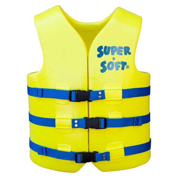Sportsmans Supply, Inc. 4010684 TRC Recreation Super-Soft USCG Adult Vest Medium - Yellow