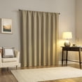 thumbnail image 4 of Sun Zero Laredo 2-Pack 100% Blackout Rod Pocket Window Curtains Panel Pair, 4 of 7