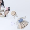 thumbnail image 2 of Exquisite Girl Doll Dress Clothing Set Casual Matching Outfits, 2 of 7