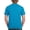 Heather Sapphire, variant on Gildan Mens Heavy Cotton T-Shirt, M, Tennessee Orange