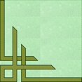 thumbnail image 1 of Ahgly Tapis d'Intérieur Lavable en Machine Carré Vert, 4 Pieds Carré, 1 of 7