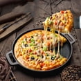 thumbnail image 1 of Pancake Flat Frying Pan Anti Stick Uniform Heating Thickened Cast Iron Pancake Flat Skillet for Kitchen, 1 of 8