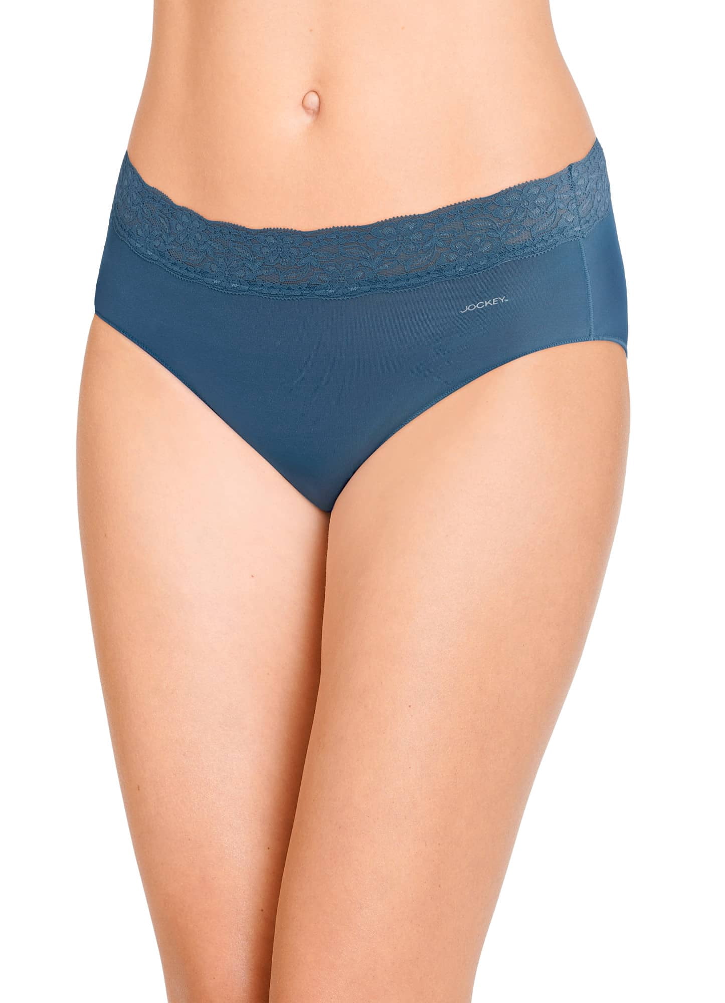 Jockey No Panty Line Promise Tactel Lace Hip Brief