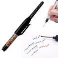 thumbnail image 2 of Goohae Marker Pens Under $5, Marker Pens Black Long Reach Marker Pen (20Mm) - Carpenter & Construction Marking Tool for Metal/Wood (5Ml Ink, Black) A, 2 of 9