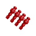 thumbnail image 2 of tamizeot 4 Pieces Table Soccer Player Man Player White Games Players Beige Foosball Soccer Red, 2 of 5