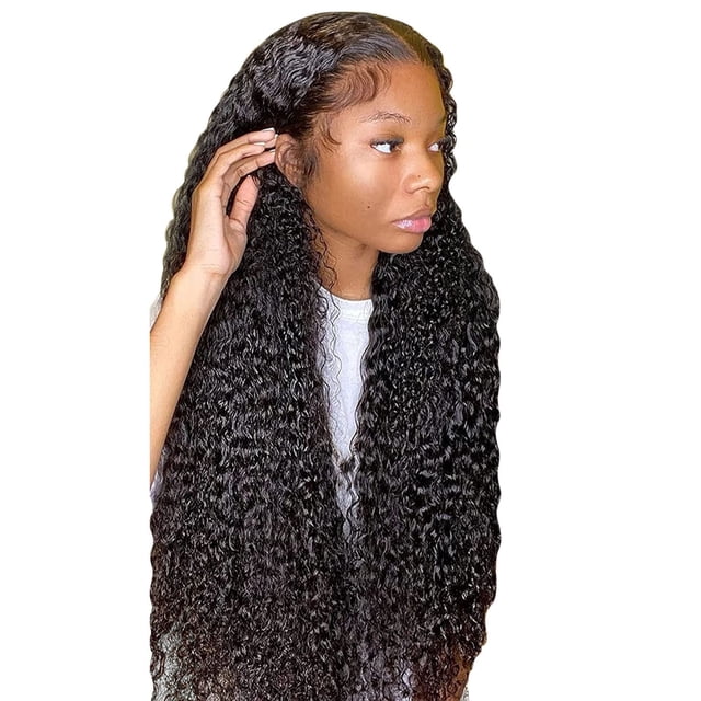 Lace Front Wig Transparent Frontal Glueless Human Hair for Black Women