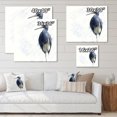 thumbnail image 4 of Designart Oiseau Héron tricolore Art mural sur toile, 4 of 4