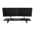 thumbnail image 1 of Desky Support pour Moniteur - Bambou Foncé, 1 of 10