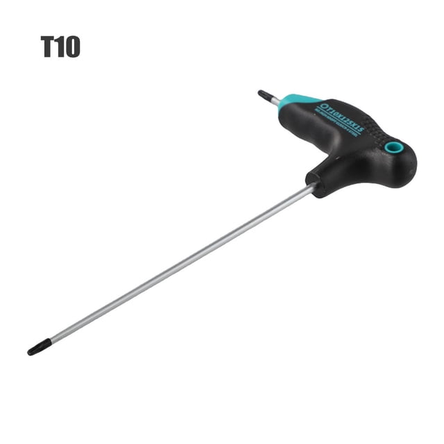 T-Handle Torx Wrench Repair Tool Torx Screwdriver Double Head T6-T45 With Hole
