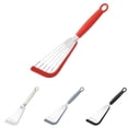 thumbnail image 3 of 1PC Kitchen Utensils Set Stainless Steel Fish Frying Spatula Silicone Fish Frying Spatula Leakage Spatula Stainless Steel Butterfly Spatula Kitchen Steak Spatula Fan Pan Frying Spatula Black, 3 of 3