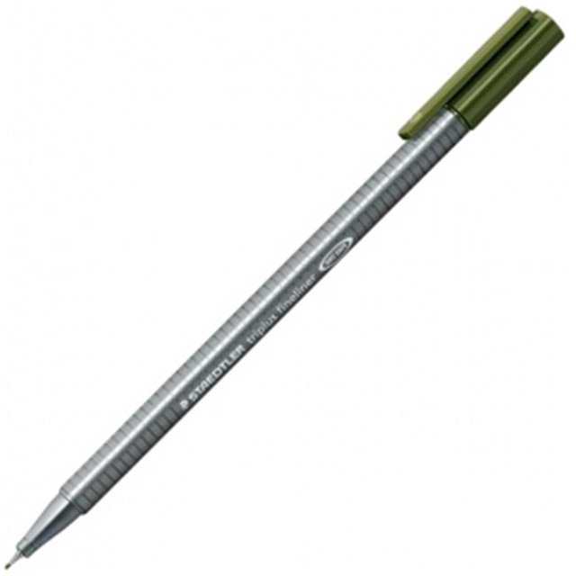 Staedtler 334-57 Stylo Fineliner Vert Olive