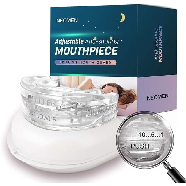 NEOMEN Upgraded Adjustable Snore Stopper, Snoring Solution Mouthpiece