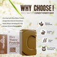 thumbnail image 2 of Herbishh Rice Water Conditioner Bar, Moisturizing & Smoothing, Solid Soap for Dry, Fine or Brittle Hair, With Fermented Rice & Botanical Oils, All Hair Types, Paraben-Free, Sulfate-Free, 3.53 oz, 2 of 4