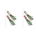 thumbnail image 2 of Baohd 2pièces Vacances Windsocks Drapeau Pendaison Facile et Large Application Noël Windsock Drapeau 2Set, 2 of 6