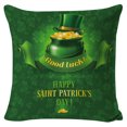 thumbnail image 2 of Jusqu'à 65 % de Réduction SMihono Coussin de Maison pour la Saint-Patrick Taie d'Oreiller Survécue, 2 of 2