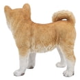 thumbnail image 3 of Statue d'Animal de Jardin Akita Chien Debout, 3 of 5