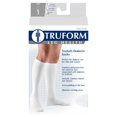 thumbnail image 3 of Truform Crew Length Socks: 8 - 15 mmHg, White, Small, 3 of 7