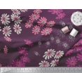 thumbnail image 2 of Soimoi Moss Georgette Fabric Artistic Flower Print Fabric by Yard 42 Inch Wide, 2 of 3