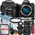 thumbnail image 1 of Nikon Z7 II Mirrorless Camera with NIKKOR Z DX 16-50mm VR Zoom Lens + 64GB Memory Card + Case + UV Filter + ZeeTech Accessory Bundle, 1 of 5