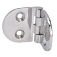 thumbnail image 1 of Charnières de Forme Ovale, Charnière de Porte en Acier Inoxydable 316 76x38x3.3mm pour Compartiments pour Trappes de Pont, 1 of 8