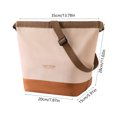 thumbnail image 3 of TIMIFIS Insulated Bento Boxs, Color Matching Crossbody Handheld Insulated Lunch Bag Multifunctional Outdoor Travel Picnic Bag Waterproof and Oil-Proof Large Capacity Lunch Bag Kitchen Appliances, 3 of 6