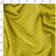 thumbnail image 3 of Soimoi Poly Georgette Fabric Fox Animal Print Sewing Fabric Yard 42 Inch Wide, 3 of 6