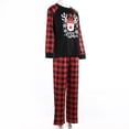 thumbnail image 2 of xiaxaixu Hauts Imprimés Faon et Pantalons à Carreaux Pyjamas Parent-Enfant, 2 of 8