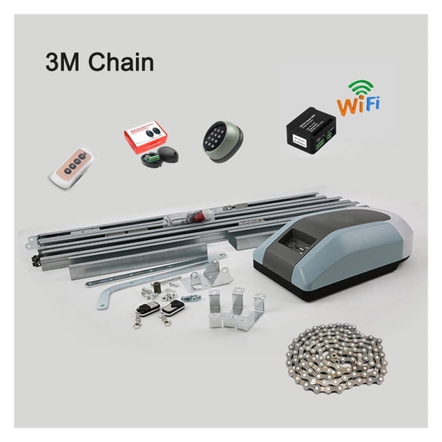 Heavy Duty Garage Door Opener Operator Gate 1000N 200W Chain Roller Electric Motor For 15 Square Meter Garage Gate ,Long Lasting