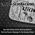 thumbnail image 2 of Kitchen Utensils Rugs Grey Kitchen Mats for Floor 2 Piece, Anti Fatigue Floor Mat for Kitchen, Kitchen Floor Mats for in Front of Sink and Kitchen Matt for Standing for Kitchen Decor 17"X30"+17"X47", 2 of 5