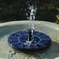 thumbnail image 4 of SXcggal Solar Outdoor Floating Bird Bath Garden Water Feature With Practical Basic Garden Lamps For Garden, 4 of 6