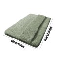 thumbnail image 3 of Danhjin Bathroom Rugs Bathroom Rugs Bath Mat for Back of Foot Rubbing Thick Soft And Non-Slip Full Wrap Bath Mats Water Absorbent And Washable Bath Rug for Bathroom Shower, 3 of 7