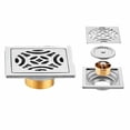thumbnail image 2 of TIMIFIS Ice Making Molds Stainless Steel Floor Sewer Blocking Thickened Drainage Self Sealing Purpose Floor Kitchen Gadgets, 2 of 6