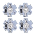 thumbnail image 2 of Fosa 25Pcs/set 0.5W 5V High Power LED Lamp Bead Light Source Chip With Aluminum Plate, 2 of 8