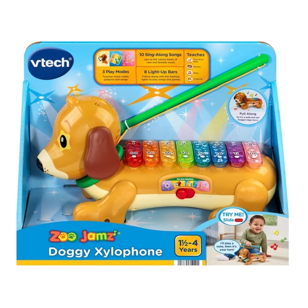VTech Zoo Jamz Doggy Xylophone - Infant Musical Toy - English