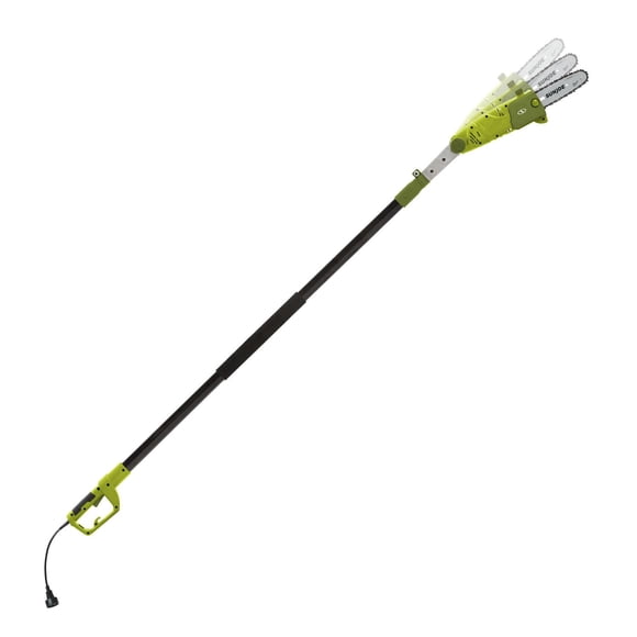 Sun Joe SWJ802E Electric Multi-Angle Pole Chain Saw, 8 inch, 6.5 Amp (Green)